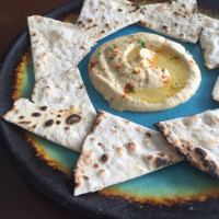 Shatter Kebab Hummus food