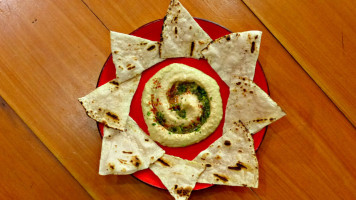 Shatter Kebab Hummus food