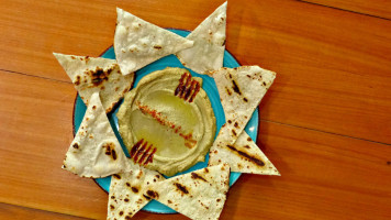 Shatter Kebab Hummus food