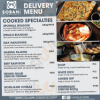 Soban K-town Grill food
